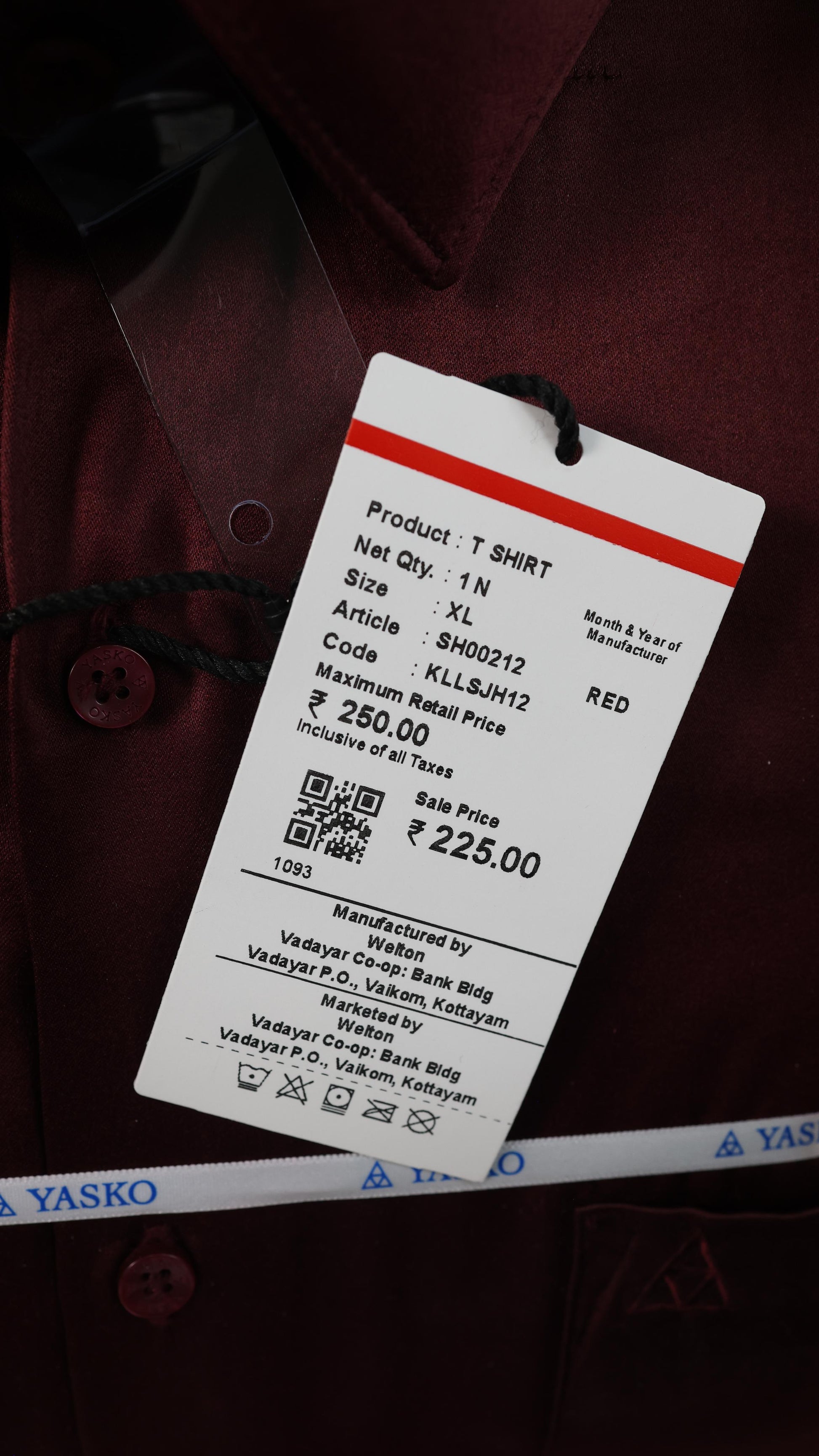 GARMENT TAG